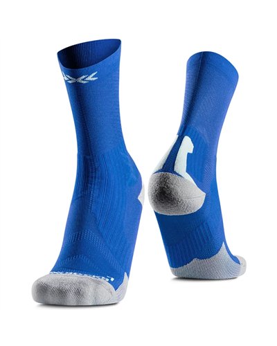 X-Bionic X-Socks Bike Perform Crew Unisex Socks, Electric Blue