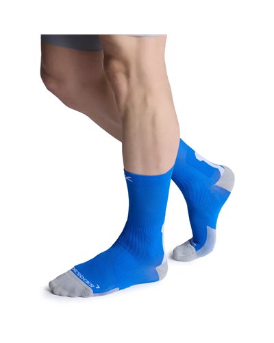 X-Bionic X-Socks Bike Perform Crew Unisex Socks, Electric Blue