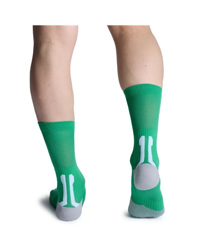 X-Bionic X-Socks Bike Perform Crew Unisex Socks, Voltage Green