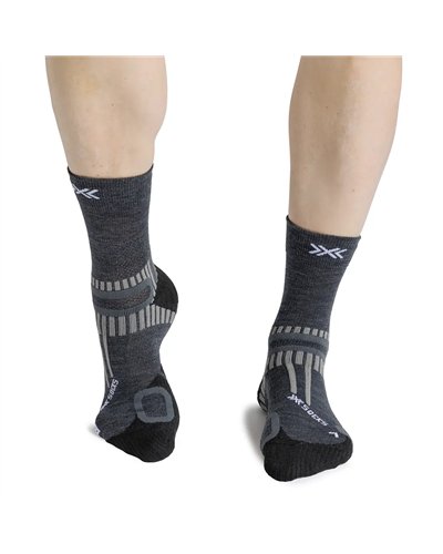 X-Bionic X-Socks Hike Perform Merino Ankle Unisex Socks, Heather Grey