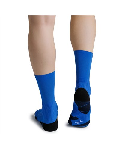 X-Bionic X-Socks Run Perform Crew Calze Unisex, Electirc Blue