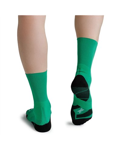 X-Bionic X-Socks Run Perform Crew Calze Unisex, Voltage Green