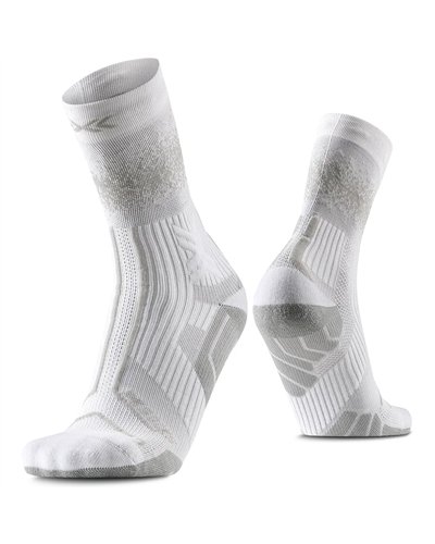 X-Bionic X-Socks Trailrun Terraskin Perform Crew Calze Unisex, X White/Silver Grey