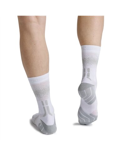 X-Bionic X-Socks Trailrun Terraskin Perform Crew Calze Unisex, X White/Silver Grey