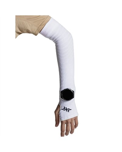 X-Bionic Unisex Running Armsleeves, X White