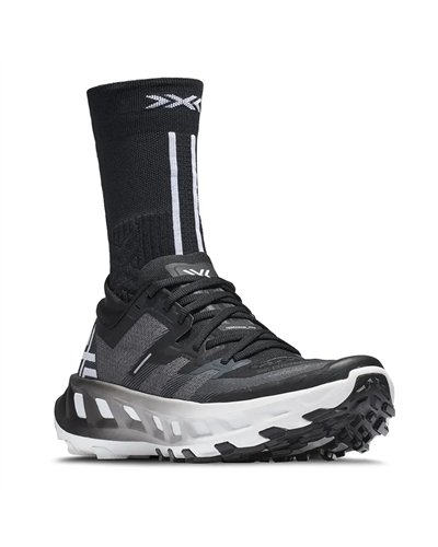 X-Bionic TerraSkin X02 Scarpe Trail Running Unisex, X Black/X White/Rhino Grey