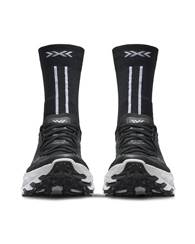 X-Bionic TerraSkin X02 Scarpe Trail Running Unisex, X Black/X White/Rhino Grey