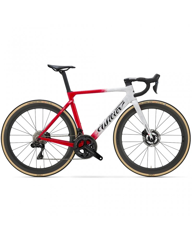 Wilier Filante SLR, Bianco Grafite/Rosso Lucido