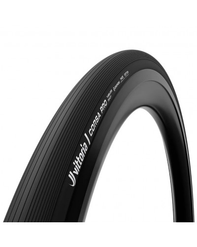 Vittoria Corsa Pro 30-622/700x30c G2.0 TLR Tubeless Ready Tyre Cotton 320TPI, Full Black