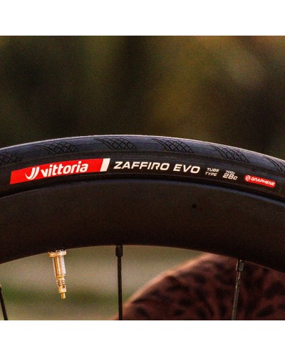Vittoria Zaffiro Evo V 28-622/700x28c 1C G2.0 Folding Tyre 60 TPI, Full Black