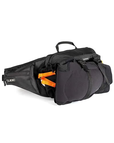 Cube Vertex 3  Hydratation Compatible Hipbag, Black