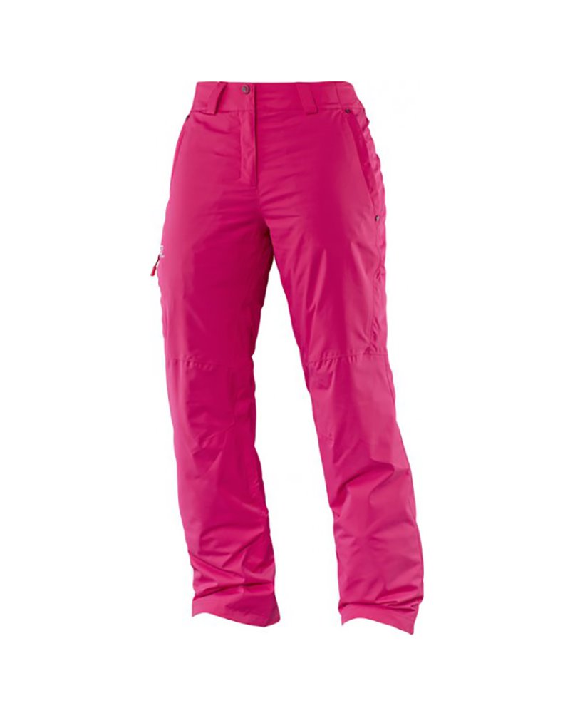 Salomon Response Women's Pant Size M Regular, Hot Pink - Bike Adventure