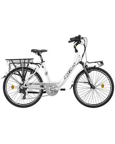 Atala e-Bike E-Run 6.1 FS 26" Donna Shimano Tourney 7V EcoLogic 360Wh Tg. 45, Ultralight/Antracite