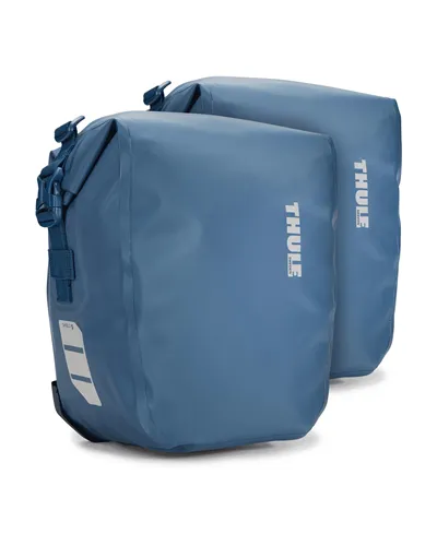 Thule Coppia Borse Portapacchi Shield Pannier 26 Litri, Blu