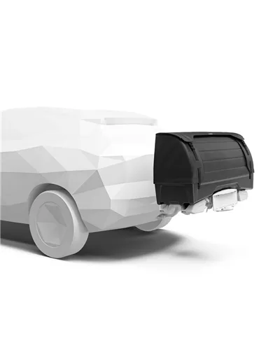 Thule Box da Gancio Traino Onto 2 300 Litri per Portabici EasyFold 3, Nero