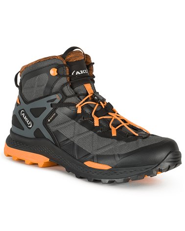 Aku Rocket Mid DFS GTX Gore-Tex Men's Fast Hiking Boots, Black/Orange