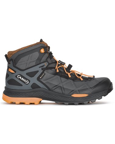 Aku Rocket Mid DFS GTX Gore-Tex Men's Fast Hiking Boots, Black/Orange