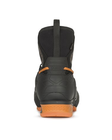 Aku Viaz DFS GTX Gore-Tex Men's Mountaineering Cramponable Boots, Black/Orange