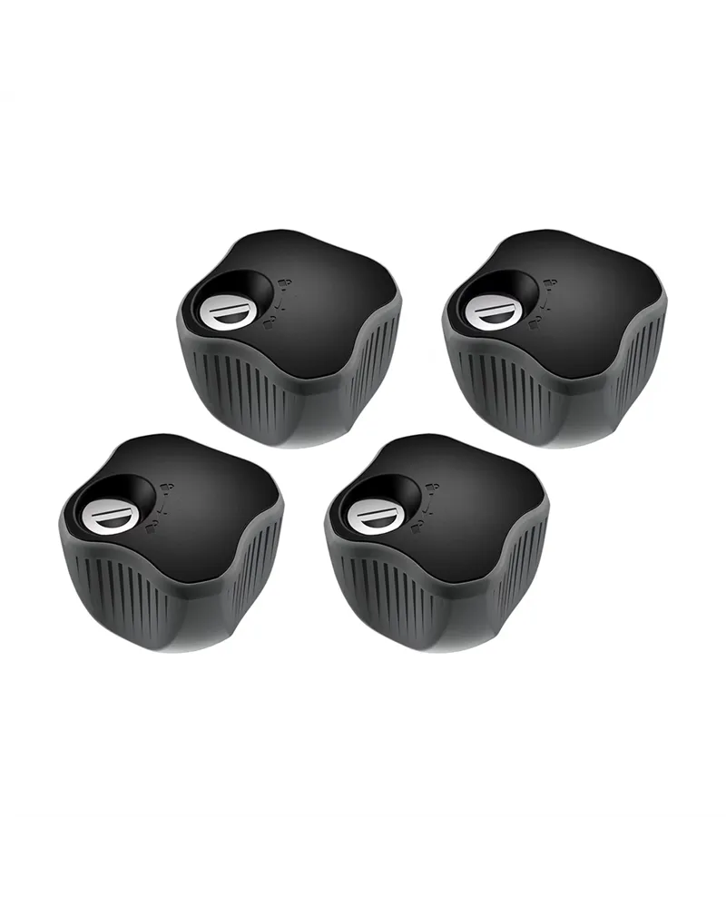 Thule Lockable Knob 4 - Pack, Black