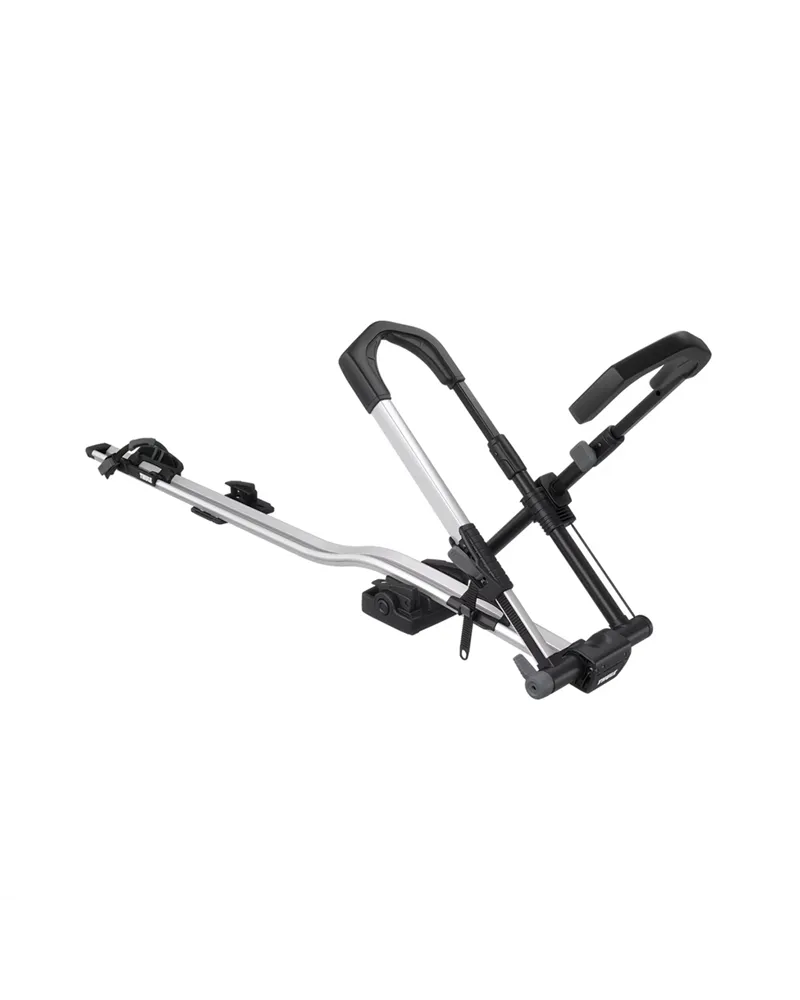 Thule Porta Bici Tetto con Attacco alla Ruota Anteriore Upride - Alluminio