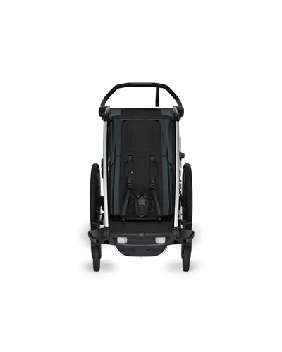Thule Bike Trailer for Kids Chariot Cross 2 - 1 Seat, Dark Slate