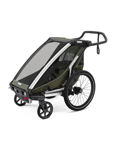 Thule Bike Trailer for Kids Chariot Lite - 1 Seat, Vintage Green