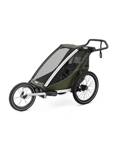 Thule Bike Trailer for Kids Chariot Lite - 1 Seat, Vintage Green
