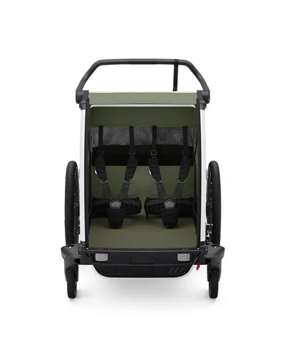 Thule Bike Trailer for Kids Chariot Lite - 2 Seat, Vintage Green