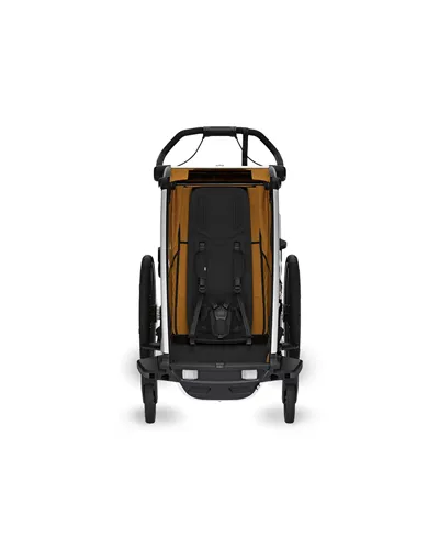 Thule Bike Trailer for Kids Chariot Sport 2 - 1 Seat, Natural Gold