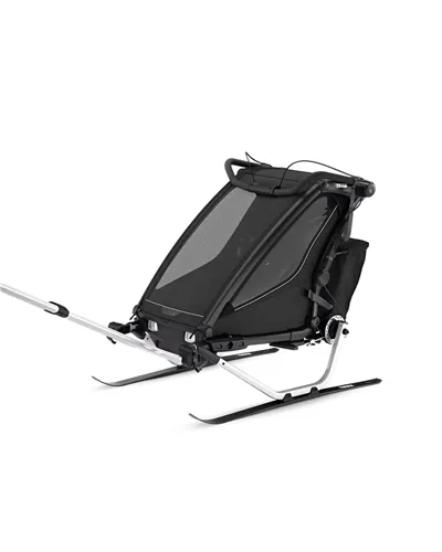 Thule Bike Trailer for Kids Chariot Sport 2 - 1 Seat, Black
