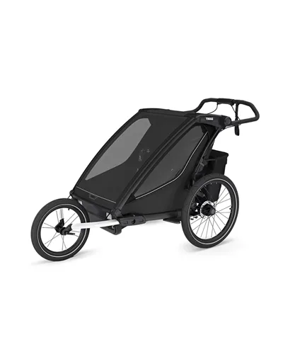 Thule Bike Trailer for Kids Chariot Sport 2 - 2 Seat, Black