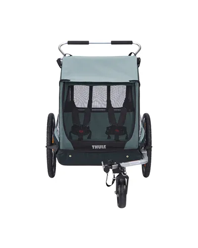 Thule Bike Trailer for Kids Coaster XT - 2 Seat, Blue
