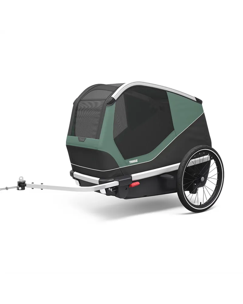 Thule Bike Trailer for Dogs Bexey - Size L, Hazy Green