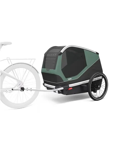 Thule Bike Trailer for Dogs Bexey - Size L, Hazy Green