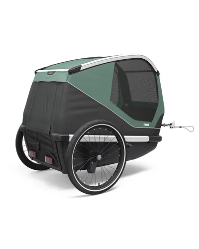 Thule Bike Trailer for Dogs Bexey - Size L, Hazy Green