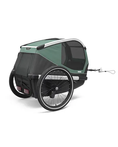 Thule Bike Trailer for Dogs Bexey - Size M, Hazy Green