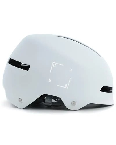 Cube Dirt 2.0 Casco Urban, Bianco/Grigio Opaco
