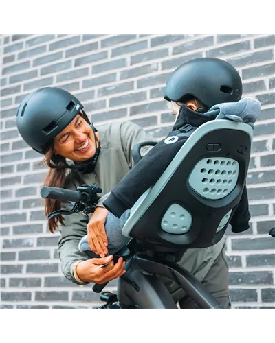 Thule Front Child Bike Seat Yepp 2 Mini Headset Mount, Mid Blue