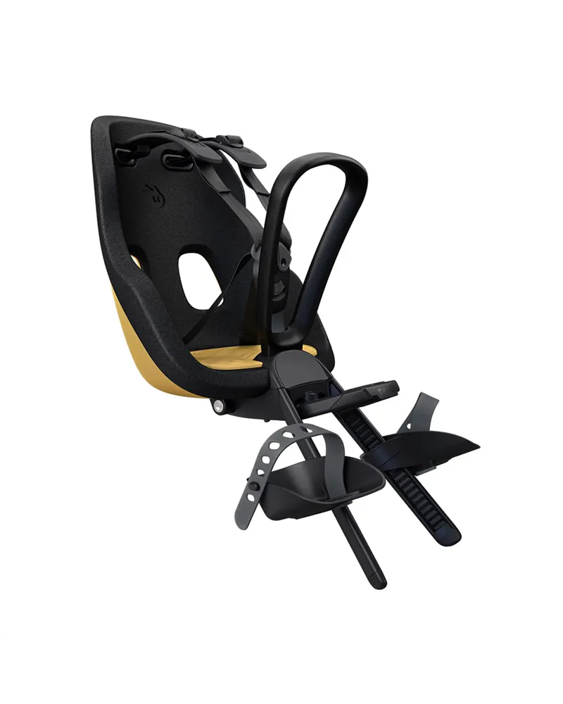 Thule Seggiolino Anteriore Yepp Next 2 Mini Attacco al Piantone Sterzo, Burnished Yellow