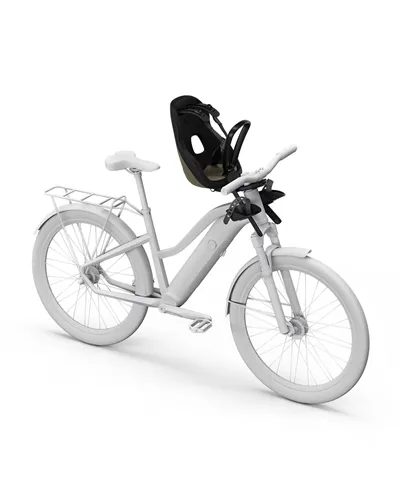 Thule Seggiolino Anteriore Yepp Next 2 Mini Attacco al Piantone Sterzo, Deep Khaki