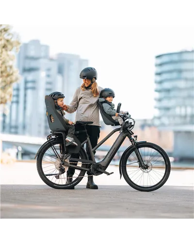 Thule Seggiolino Anteriore Yepp Next 2 Mini Attacco al Piantone Sterzo, Dark Slate