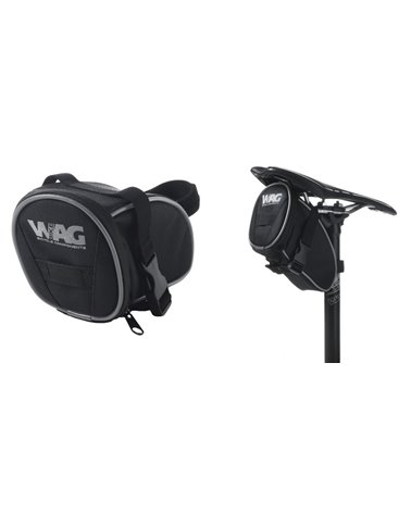 Wag Saddle Bag With Clip On Each Side And Velcro Strap
