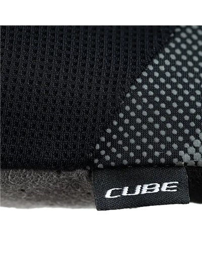 Cube CMPT Pro Guanti Estivi Ciclismo, Nero