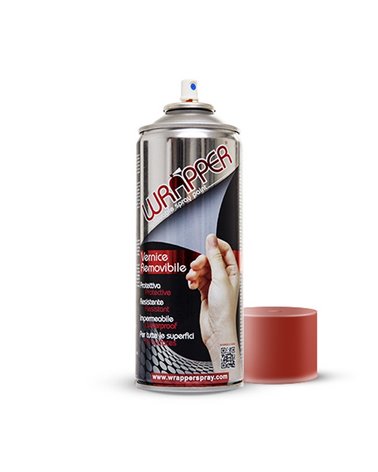 Wrapperspray Removable Spray Paint Traffic Red 400 ml
