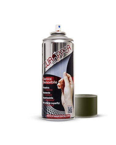 Wrapperspray Removable Spray Paint Grey Green 400 ml
