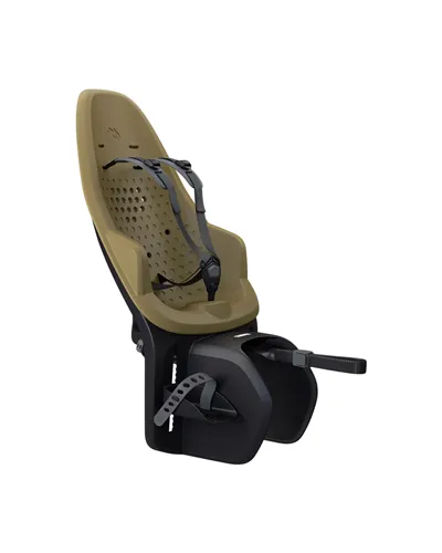 Thule Rear Child Bike Seat Yepp 2 Maxi Rack Mount, Nutria Green