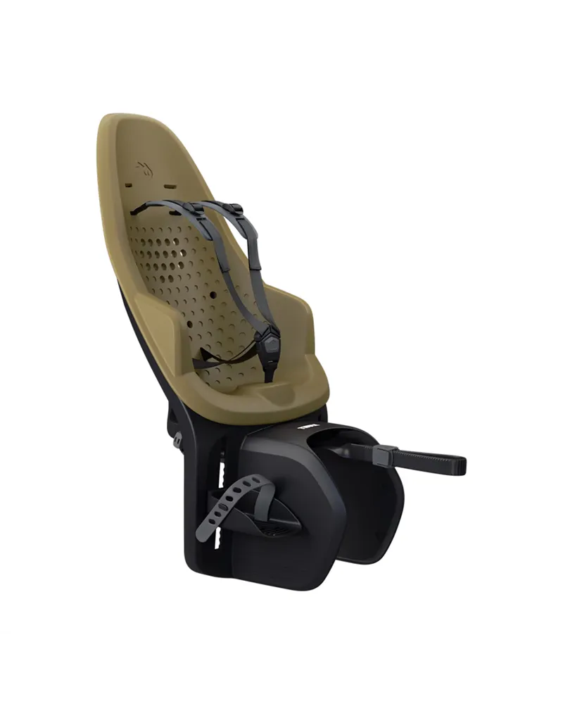 Thule Seggiolino Posteriore Yepp 2 Maxi Attacco al Portapacchi, Nutria Green