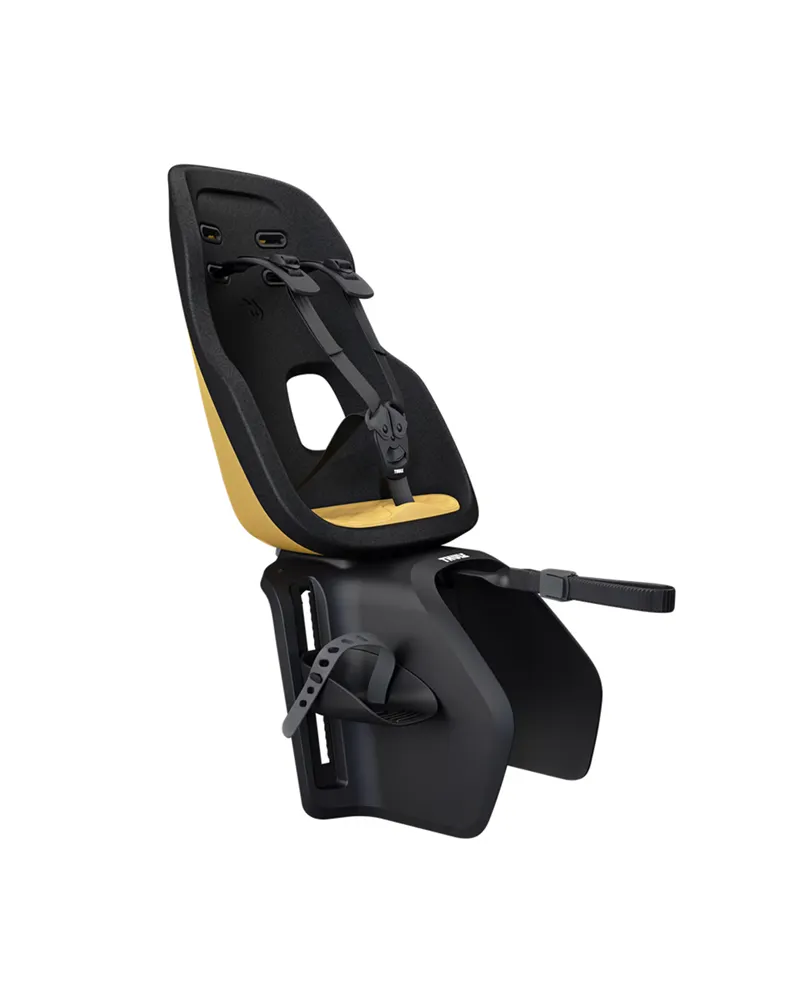Thule Seggiolino Posteriore Yepp Nexxt 2 Maxi Attacco al Portapacchi, Burnished Yellow