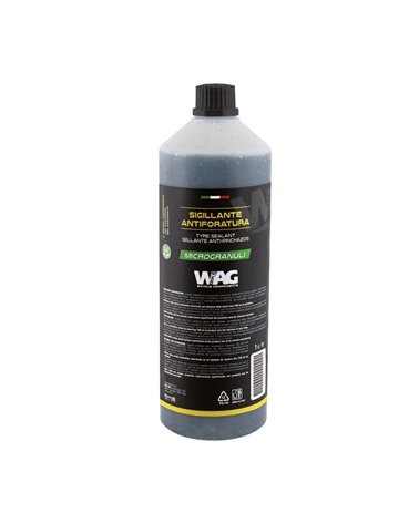Wag Sigillante con Microgranuli Eco Friendly, senza Ammoniaca, Ideale per Tubeless e Tubeless Ready 1 Litro.