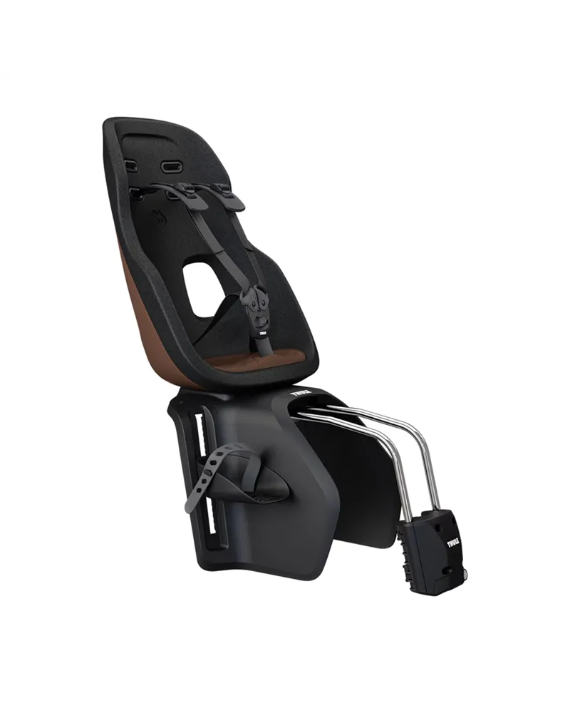 Thule Seggiolino Posteriore Yepp Nexxt 2 Maxi Attacco al Telaio, Chocolate Brown